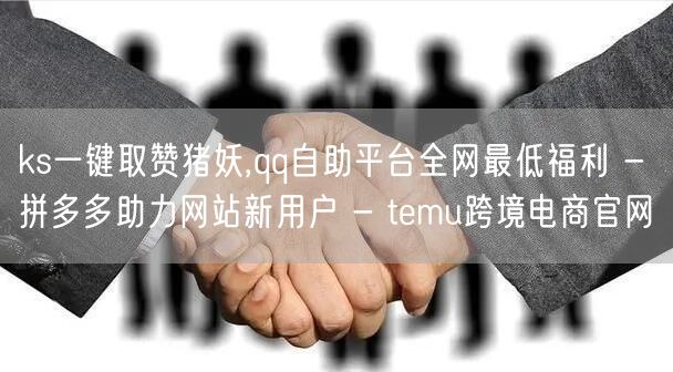 ks一键取赞猪妖,qq自助平台全网最低福