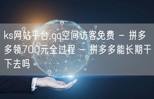 ks网站平台,qq空间访客免费 - 拼多