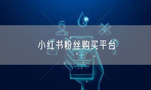 小红书粉丝购买平台